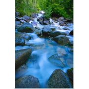 Great BIG Canvas | "Fast-Flowing River" Art Print - 32x48