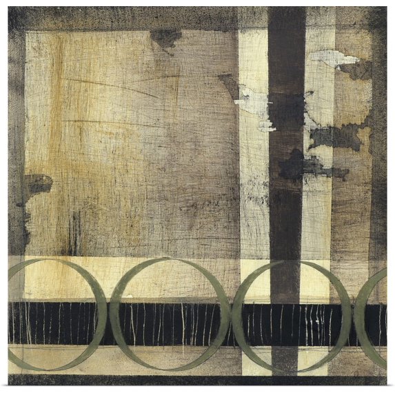 Great BIG Canvas | "Full Circle II" Art Print - 16x16