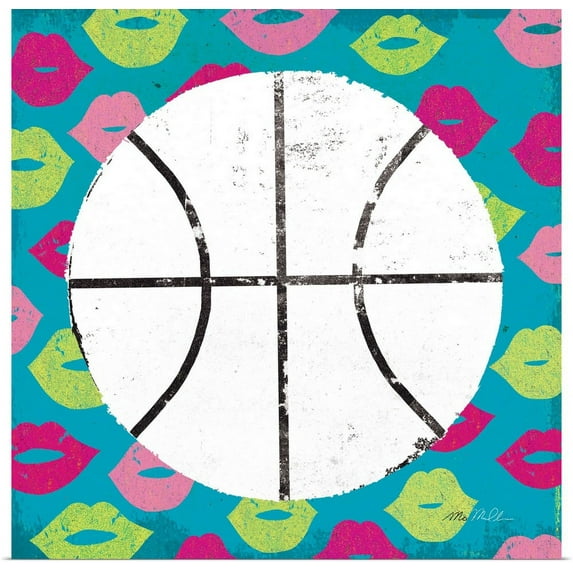 Great BIG Canvas | "Girls Sports II" Art Print - 20x20