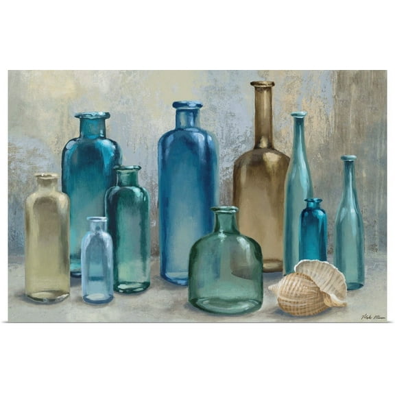 GBC | "Glass Bottles" Art Print - 48x32