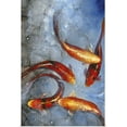 thumbnail image 1 of Great BIG Canvas | "Graceful Koi I" Art Print - 32x48, 1 of 4