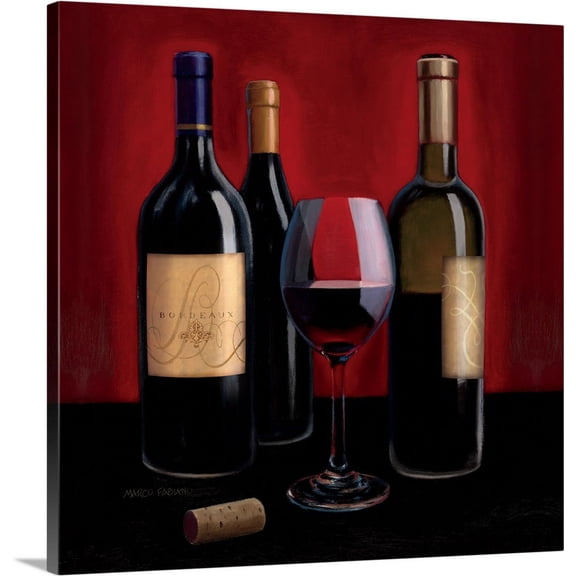 Great BIG Canvas | "Grand Reserve Square II" Canvas Wall Art - 24x24