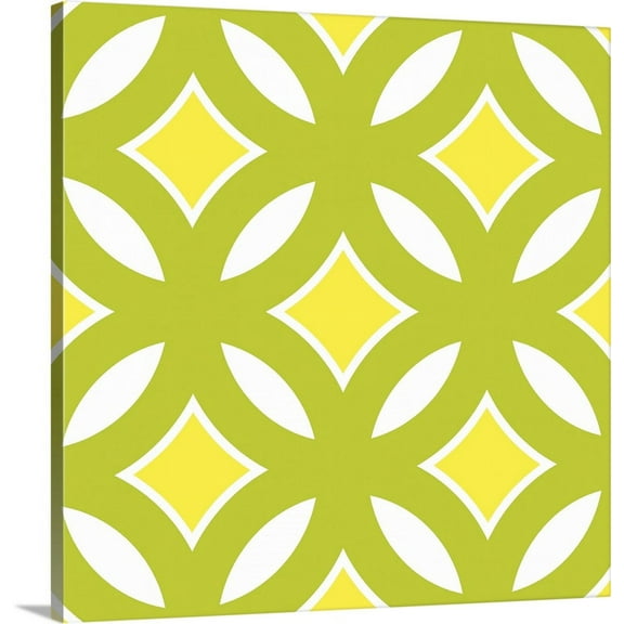 Great BIG Canvas | "Graphic Pattern II" Canvas Wall Art - 30x30