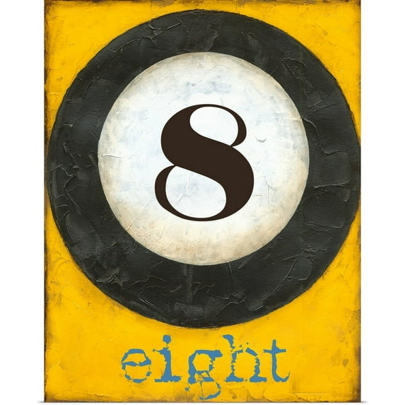 Great BIG Canvas | "Graphic Pool VIII" Art Print - 24x30