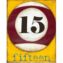 Great BIG Canvas | "Graphic Pool XV" Art Print - 24x30