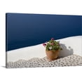 thumbnail image 1 of Great BIG Canvas | "Greek Flowers over the sea" Canvas Wall Art - 30x20, 1 of 2