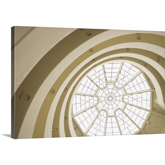 Great BIG Canvas | "Guggenheim Museum" Canvas Wall Art - 48x32