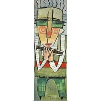 Great BIG Canvas | "Harmonica" Art Print - 12x36