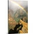 thumbnail image 1 of Great BIG Canvas | "Hawaii, Kauai, Bright Rainbow Over Waimea Canyon" Canvas Wall Art - 32x48, 1 of 2