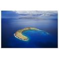 thumbnail image 1 of GBC | "Hawaii, Maui, Molokini With Kaho'olawe In The Distance" Art Print - 36x24, 1 of 4