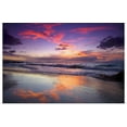 thumbnail image 1 of GBC | "Hawaii, Maui, Wailea, Sunset At Mokapu Beach" Art Print - 24x16, 1 of 4