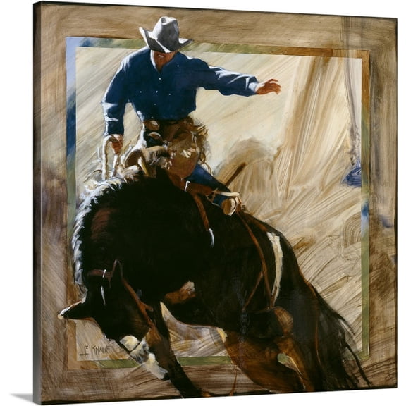 Great BIG Canvas | "Headin' Right" Canvas Wall Art - 16x16
