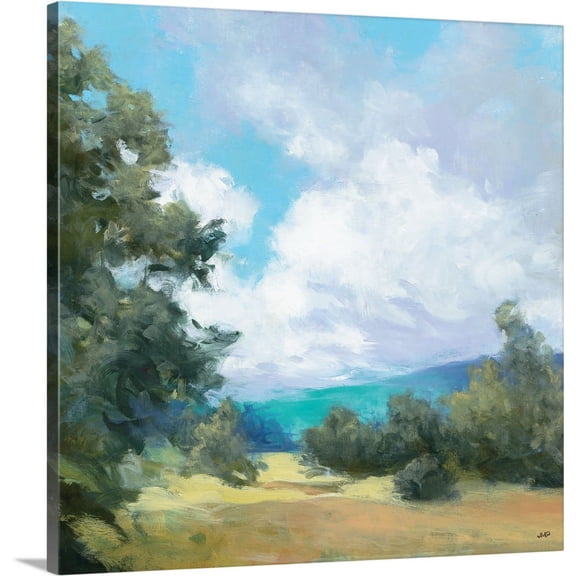 Great BIG Canvas | "Hedgerow I" Canvas Wall Art - 30x30