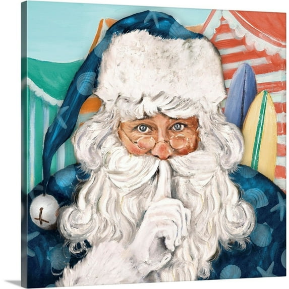 Great BIG Canvas Holiday Painting Coastal