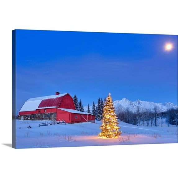 Great BIG Canvas Holiday Vintage Landscapes Seasons Photography