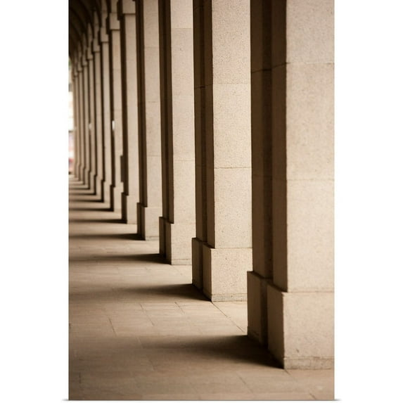 Great BIG Canvas | "Hong Kong Columns" Art Print - 24x36