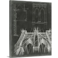 thumbnail image 1 of Great BIG Canvas | "Iconic Blueprint IV" Canvas Wall Art - 16x20, 1 of 2