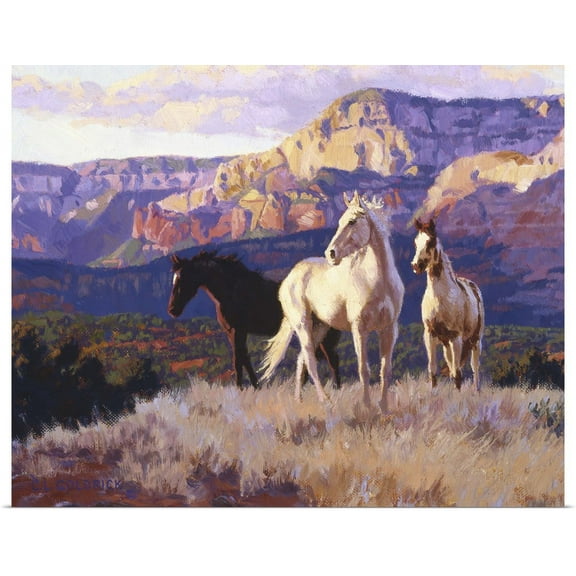 Great BIG Canvas | "In the Cool of the Day" Art Print - 30x24