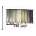 thumbnail image 1 of Great BIG Canvas | "Inspirational Motivational Poster:  A journey of a thousand miles" Canvas Wall Art - 48x32, 1 of 2