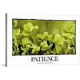 thumbnail image 1 of Great BIG Canvas | "Inspirational Motivational Poster: Adopt the pace of nature; her secret is patience" Canvas Wall Art - 30x20, 1 of 2