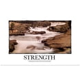 thumbnail image 1 of Great BIG Canvas | "Inspirational Motivational Poster: In challenging waters, the leader must be the rock" Art Print - 24x16, 1 of 4