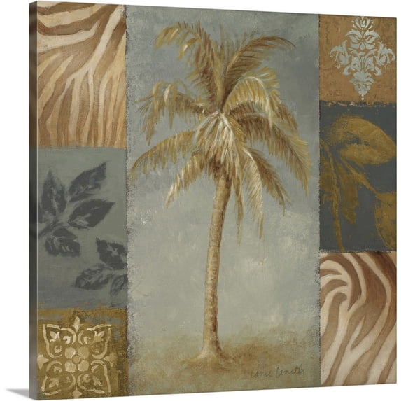 Great BIG Canvas | "Island Paradise II" Canvas Wall Art - 30x30