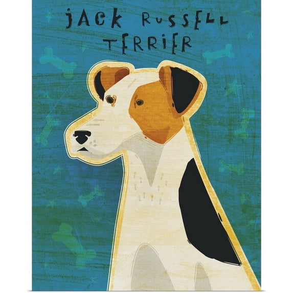 Great BIG Canvas | "Jack Russell Terrier" Art Print - 16x20