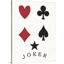 Great BIG Canvas | "Joker" Canvas Wall Art - 24x30