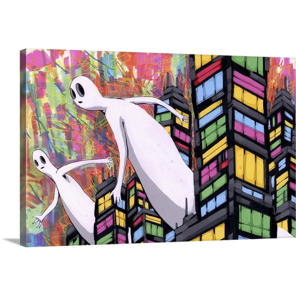 Great BIG Canvas | "Just Passing Through" Canvas Wall Art - 30x20