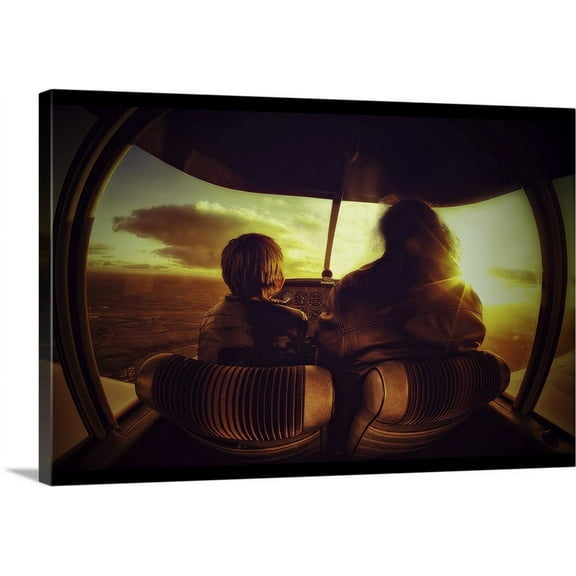 Great BIG Canvas | "Le Petite Prince" Canvas Wall Art - 48x32