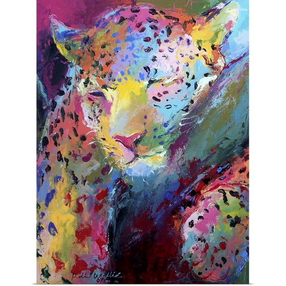 Great BIG Canvas | "Leopard III" Art Print - 18x24
