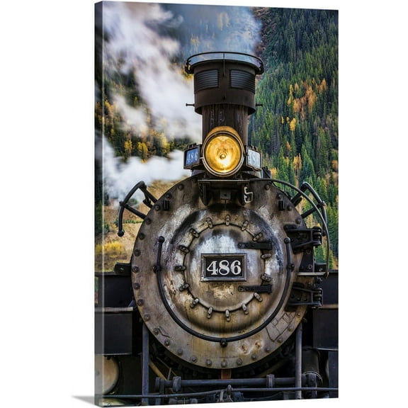 Great BIG Canvas | "Locomotive I" Canvas Wall Art - 24x36