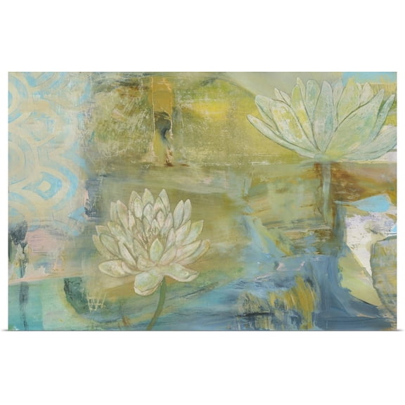 Great BIG Canvas | "Lotus Dream" Art Print - 36x24