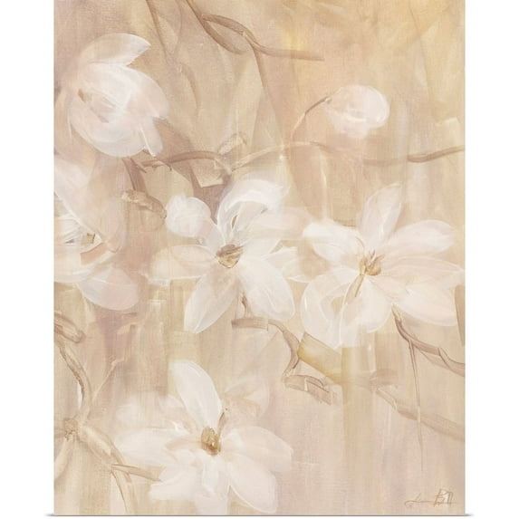 Great BIG Canvas | "Magnolias I" Art Print - 16x20