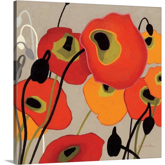 Great BIG Canvas | "Mango Tango II" Canvas Wall Art - 24x24