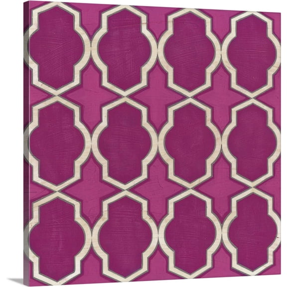 Great BIG Canvas | "Market Motifs II" Canvas Wall Art - 20x20