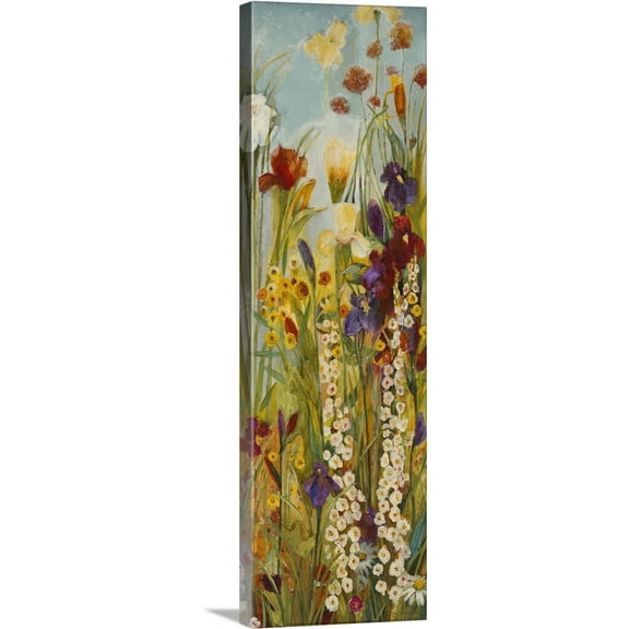Great BIG Canvas | "Merriment II" Canvas Wall Art - 20x60