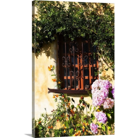 Great BIG Canvas | "Mission Window" Canvas Wall Art - 16x24