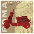 thumbnail image 1 of Great BIG Canvas | "Motoring in Rome" Art Print - 24x24, 1 of 4