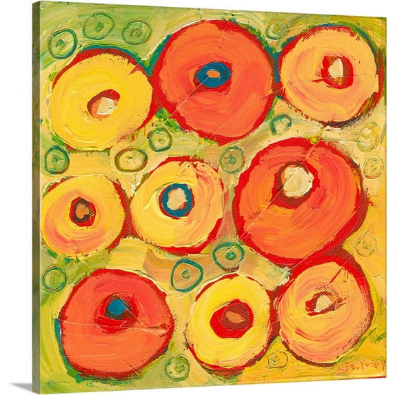 Great BIG Canvas | "My Secret Garden" Canvas Wall Art - 16x16