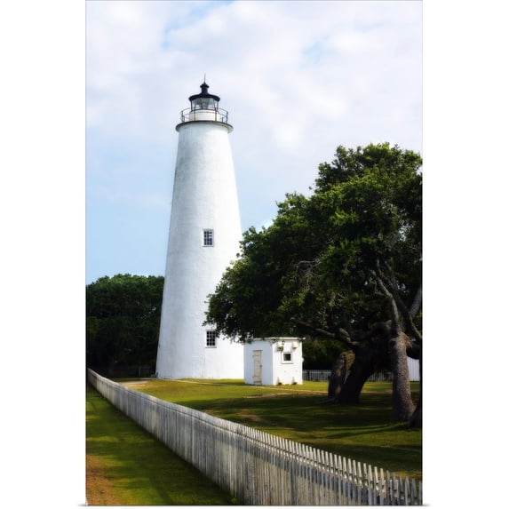 Great BIG Canvas | "Ocracoke Lighthouse" Art Print - 20x30
