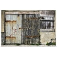 thumbnail image 1 of Great BIG Canvas | "Old Wooden Door Of Building" Art Print - 30x20, 1 of 4