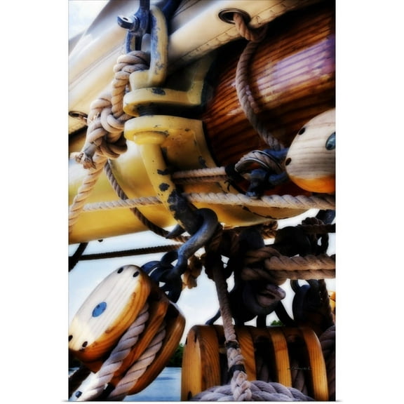 Great BIG Canvas | "On Deck 2" Art Print - 32x48