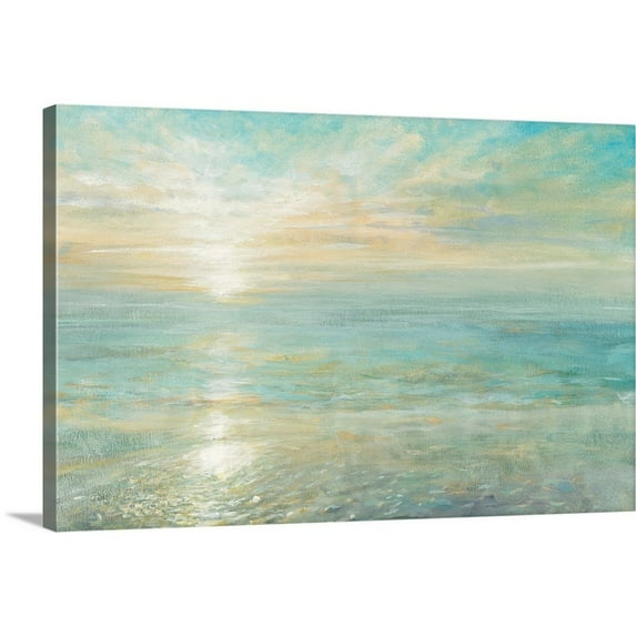 Great BIG Canvas Painting Contemporary Coastal