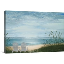 Great BIG Canvas Painting Contemporary Coastal