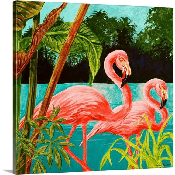 Great BIG Canvas Painting Tropical