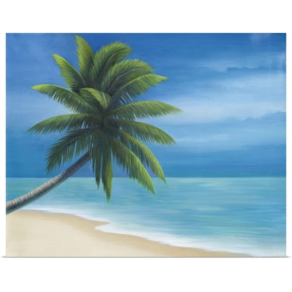 Great BIG Canvas | "Palm Beach I" Art Print - 20x16
