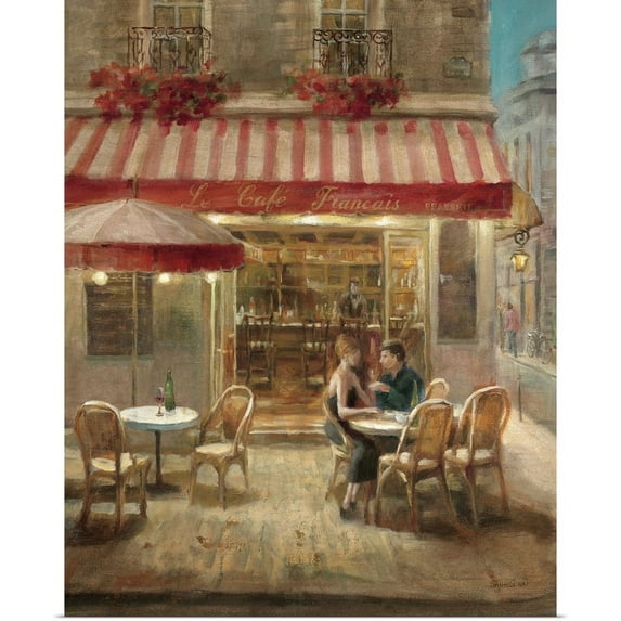 GBC | "Paris Cafe II" Art Print - 24x30