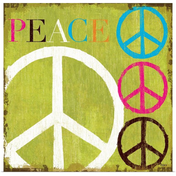 Great BIG Canvas | "Peace" Art Print - 30x30