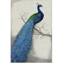 GBC | "Peacock Blue I" Art Print - 24x36